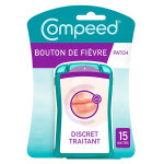 Compeed patchs discret bouton de fièvre 15 unités Compeed patchs discret bouton de fièvre 15 unités