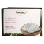 Le comptoir aroma coffret lotus de diffusion dlices d'pices