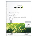 Le comptoir aroma comprim�s neutres 30 unit�s