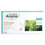 Le comptoir aroma respir' pastilles gorge citron miel 24 pastilles