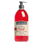 Le comptoir du bain savon traditionnel de marseille coquelicot 1l