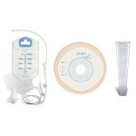 Convatec iridress poche visiflow manchon irrigation 30 units + 1 clamp + 2 pinces