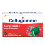 Cooper collugomme eucalyptus menthe poivre 30 gommes