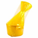 Cooper inhalateur polythylne 2 tailles enfant et adulte jaune