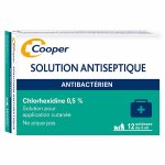 Cooper solution antiseptique 12 unidoses de 5ml