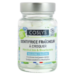 Coslys dentifrice fraîcheur à croquer bio 120 pastilles Coslys dentifrice fraîcheur à croquer bio 120 pastilles