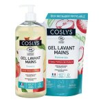 Coslys gel lavant mains pomme 300ml et son �co - recharge 1l
