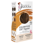 Les couleurs de jeanne coloration v�g�tale ch�tain 100g