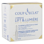 Coup d'eclat ampoules lift & lumière visage boite de 12 Coup d'eclat ampoules lift & lumière visage boite de 12