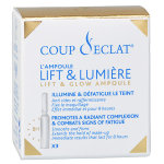 Coup d'eclat ampoules lift & lumire visage boite de 3
