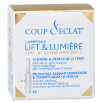 Coup d'eclat ampoules lift & lumire visage boite de 3