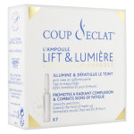 Coup d'eclat ampoules lift & lumire visage boite de 7