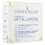 Coup d'eclat ampoules lift & lumière visage boite de 7 Coup d'eclat ampoules lift & lumière visage boite de 7