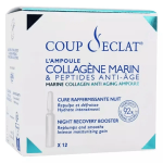 Coup d'eclat concentr� energ�tique anti - age au collag�ne marin 12 ampoules