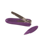 Coupe - ongles avec rservoir intgr violet