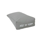 Coussin de positionnement avec fibres  effet mmoire et dcharge de l'appui de la main 45 x 23 x 8, ...