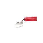 Couvert courbe cuill�re � soupe rouge