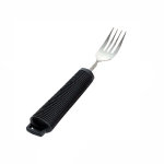 Couvert courbe fourchette noire