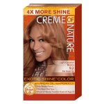 Creme of nature, argan, coloration permanente caramel brown, teinte n�9. 2