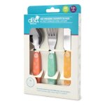 Dbb remond mes 3 premiers couverts b�b� en inox � bouts arrondis