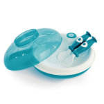 Dbb remond assiette garde au chaud turquoise + couverts Dbb remond assiette garde au chaud turquoise + couverts