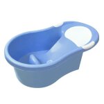Dbb remond baignoire b�b� 0 � 6 mois transat int�gr� bouchon vidange coloris bleue