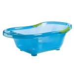 Dbb remond baignoire b�b� 4 mois � 3 ans trou et bouchon de vidange coloris bleue