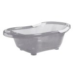 Dbb remond baignoire b�b� 4 mois � 3 ans trou et bouchon vidange coloris grise paillet�e