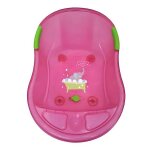 Dbb remond baignoire b�b� 4 mois � 3 ans trou et bouchon de vidange coloris rose