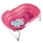 Dbb remond baignoire b�b� accord�on compacte coloris rose