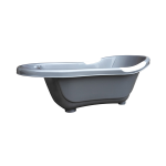Dbb remond baignoire rigide avec bouchon de vidange argent