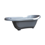 Dbb remond baignoire rigide avec bouchon de vidange argent