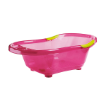 Dbb remond baignoire rigide avec bouchon de vidange rose translucide