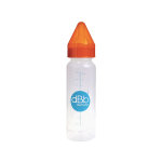 Dbb remond biberon rgul'air orange translucide 270ml