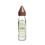 Dbb remond biberon regul'air verre vintage caoutchouc marron 0 - 4 mois 240ml