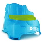 Dbb remond fauteuil pot b�b� 3en1 fauteuil pot et marchepied coloris bleu paillet�