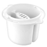 Dbb remond panier de cuisson vapeur � 2 compartiments coloris blanc