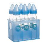 Dbb remond porte - biberons bleu + 6 biberons en verre 240ml