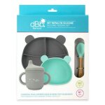 Dbb remond set repas b�b� en silicone coffret repas 1er �ge 4 pi�ces