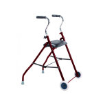 Dambulateur rollator 2 roues personnes fortes