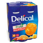 Delical boisson fruite multi - fruits 4 x 200ml