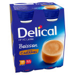 Delical boisson hp hc lacte caramel 4 x 200ml