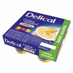 Delical crme dessert hp hc dulcore sans sucres vanille 4 x 200g