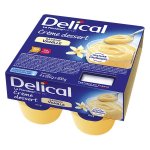 Delical crme dessert hp hc la floridine vanille lot de 4 x 200g