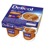 Delical dessert lact hp hc riz au lait caramel pointe de sel 4 x 200g