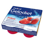 Delical gelodiet eau glifie fraise 4 x 120g