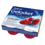 Delical gelodiet eau glifie grenadine 4 x 120g
