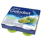 Delical gelodiet eau glifie pomme 4 x 120g