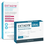 Densmore ektagyn oral et vaginal combinaison scheresse et irritation vaginale