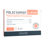 Densmore folic'expert - prconception et grossesse - acide folique 5 - mthf 600 ?g - 3 mois